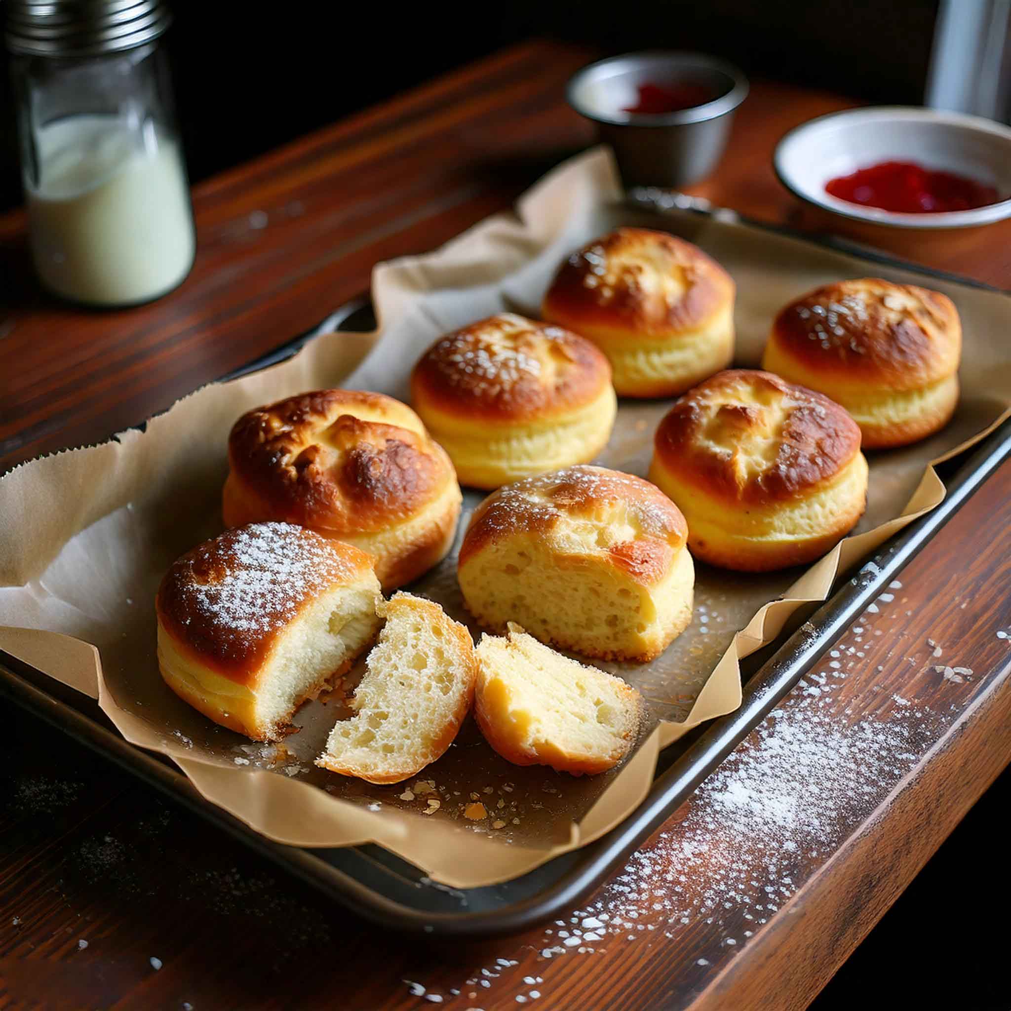 Einkorn Biscuits Recipe Cream Delicious Biscuits