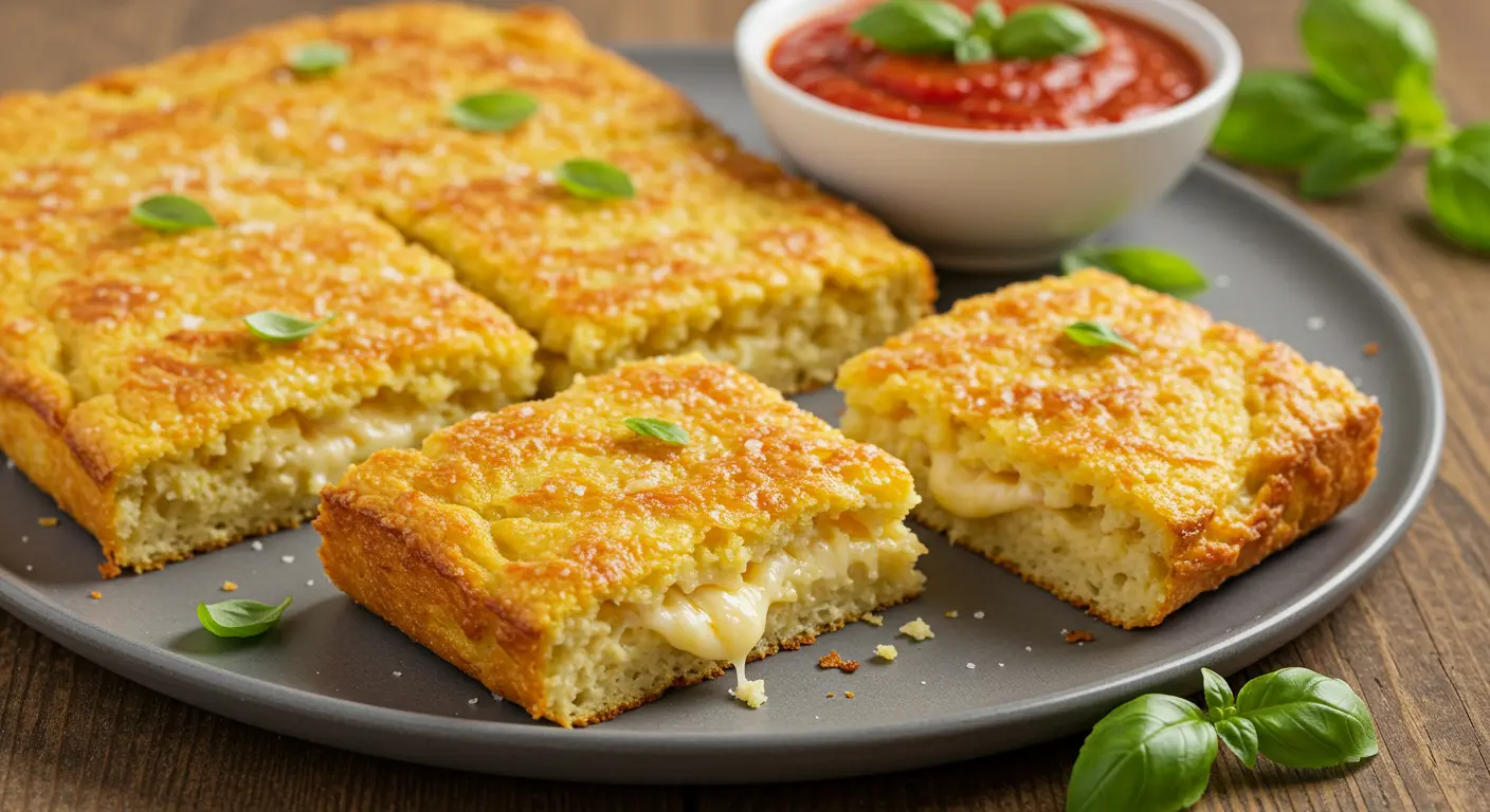 Cheesy Cauliflower Bread